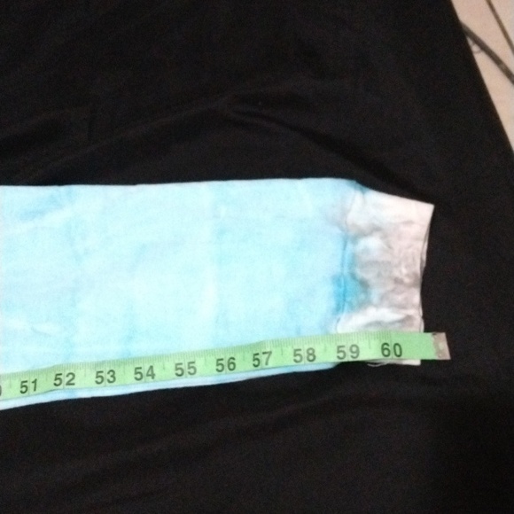 Tie dye sweatshirt crop top blue and Gray size large - Picture 7 of 12